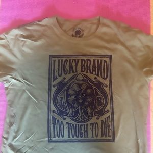 Lucky Brand Men’s XL T-shirt Khaki